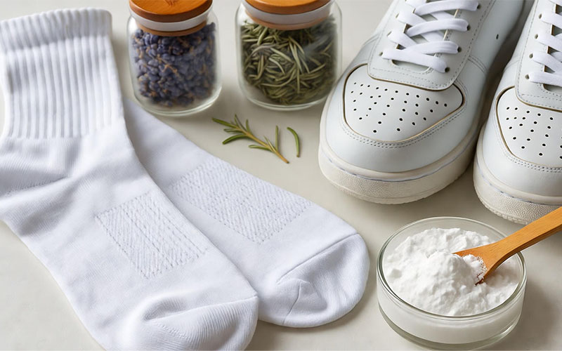 راهکارهای بو نگرفتن جوراب و کفش؛ خداحافظی با بوی ناخوشایند پا