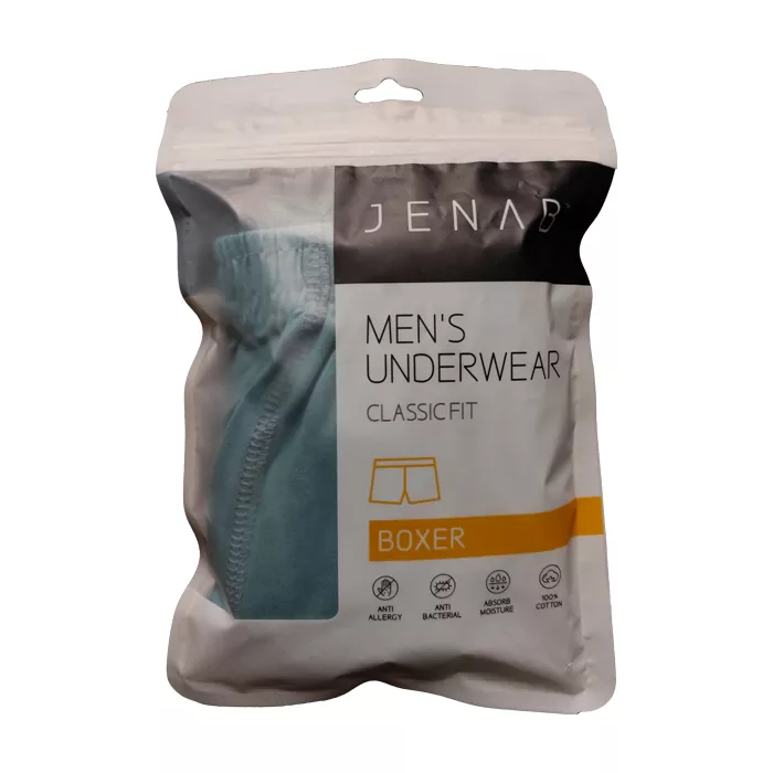  شورت مردانه پادار رنگی جناب مدل کلاسیک-آبی فیروزه‌ای