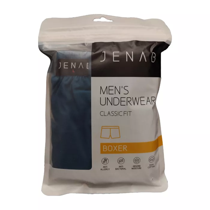  شورت مردانه پادار رنگی جناب مدل کلاسیک-آبی