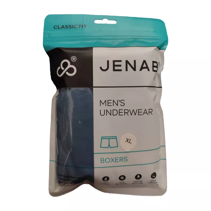  شورت مردانه پادار رنگی جناب مدل کلاسیک-آبی روشن