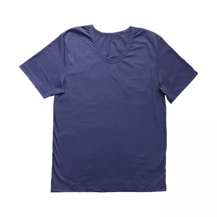  زیرپوش مردانه نیم آستین رنگی جناب مدل کلاسیک-سرمه‌ای