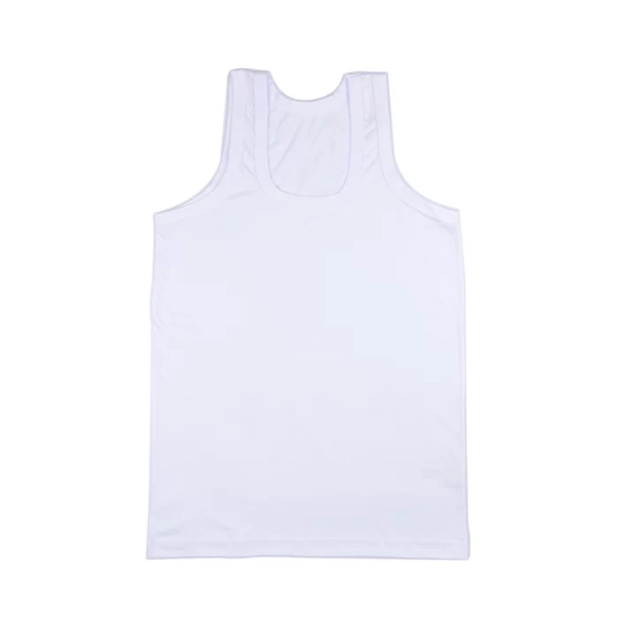  زیرپوش مردانه رکابی سفید جناب مدل کلاسیک