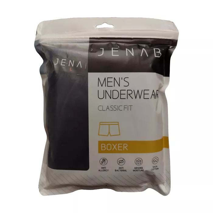  شورت مردانه پادار رنگی جناب مدل کلاسیک-سرمه‌ای