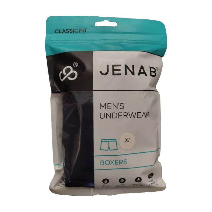  شورت مردانه پادار رنگی جناب مدل کلاسیک-سرمه‌ای